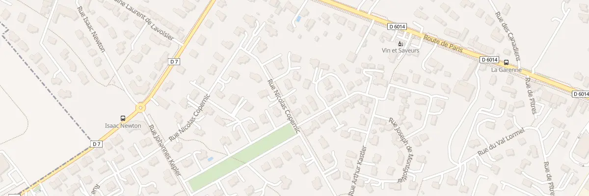 Plan du 320 Rue Nicolas Copernic à Franqueville-Saint-Pierre