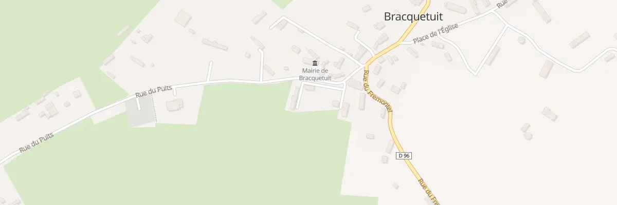 Plan du 97 Rue du Puits à Bracquetuit