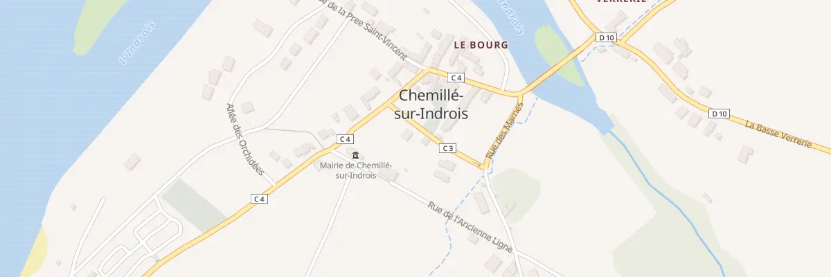 Plan du 4 Rue des Buis à Chemillé-sur-Indrois