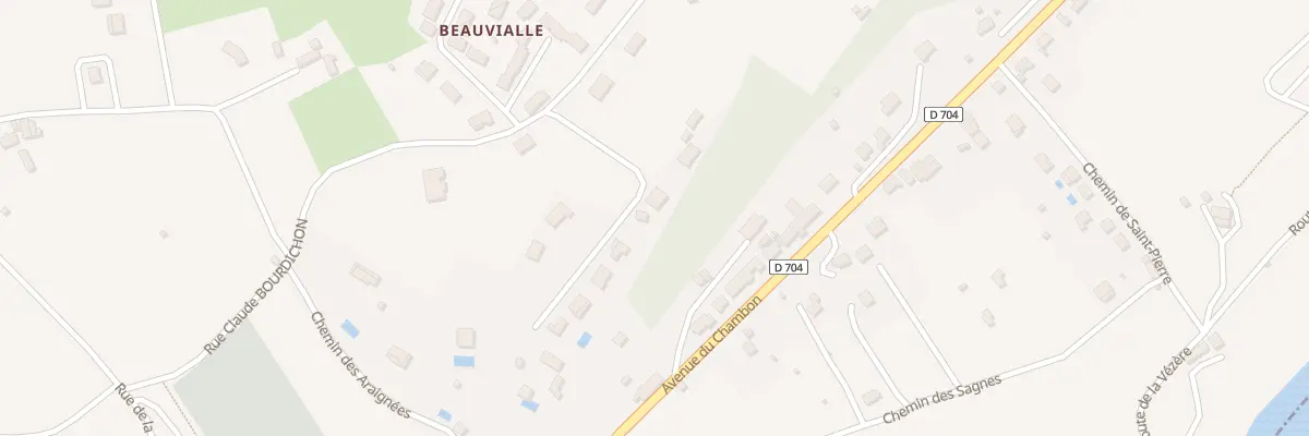 Plan du 816A Beauvialle à Montignac-Lascaux