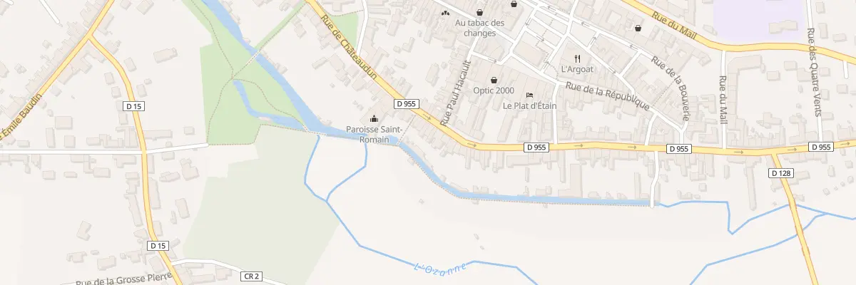 Plan du 58 Rue de Châteaudun à Brou