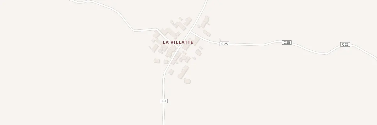 Plan du 14 La Villatte à Lussac-les-Églises