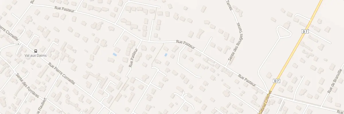 Plan du 305 Rue Pasteur à Franqueville-Saint-Pierre
