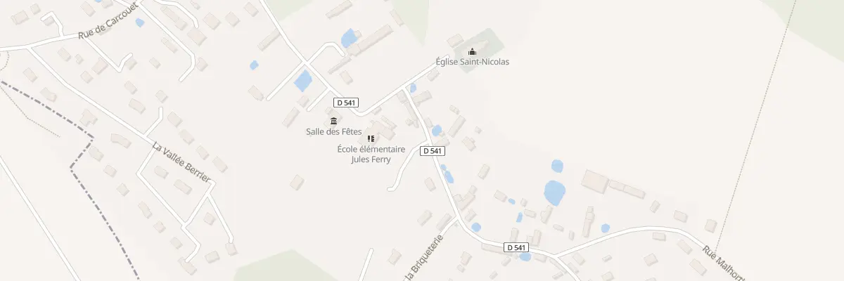 Plan du 5 Rue de la Mairie à La Chapelle-du-Bois-des-Faulx