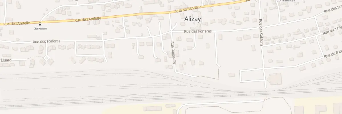 Plan du 1 Rue Rousselle à Alizay