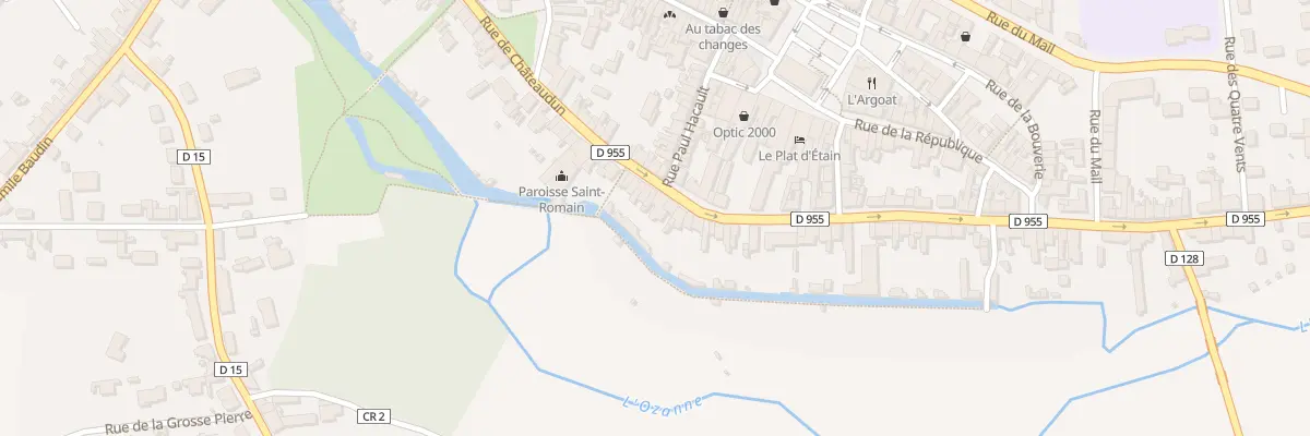 Plan du 60 Rue de Châteaudun à Brou