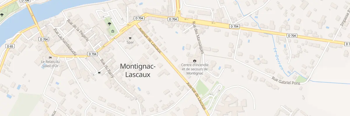 Plan du 18 Av de Lascaux à Montignac-Lascaux