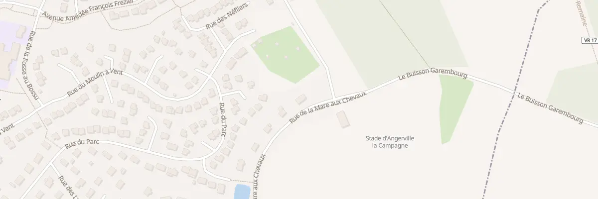 Plan du 27 Rue de la Mare aux Chevaux à Angerville-la-Campagne