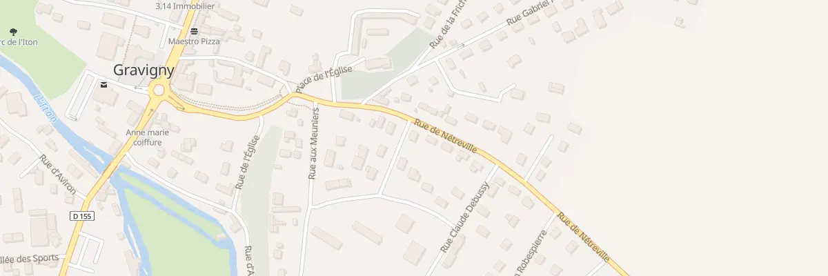Plan du 8 Rue de Nétreville à Gravigny
