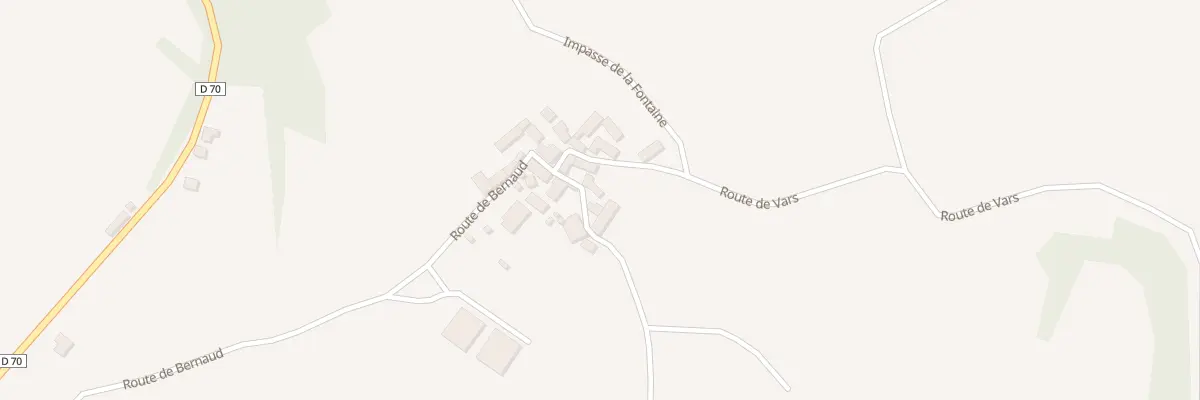 Plan du 85 Bernod à Nailhac