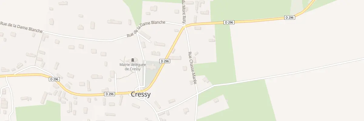 Plan du 96 Rte de Saint Hellier - Cressy à Val-de-Scie
