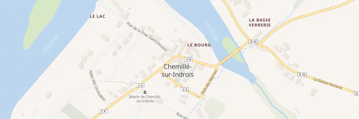 Plan du 4 Rue Maria à Chemillé-sur-Indrois