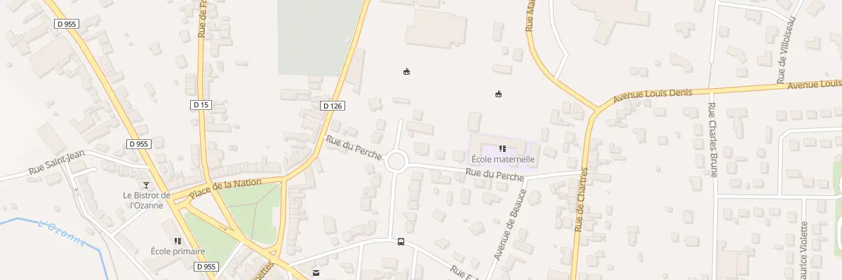 Plan du 7 Rue du Perche à Brou