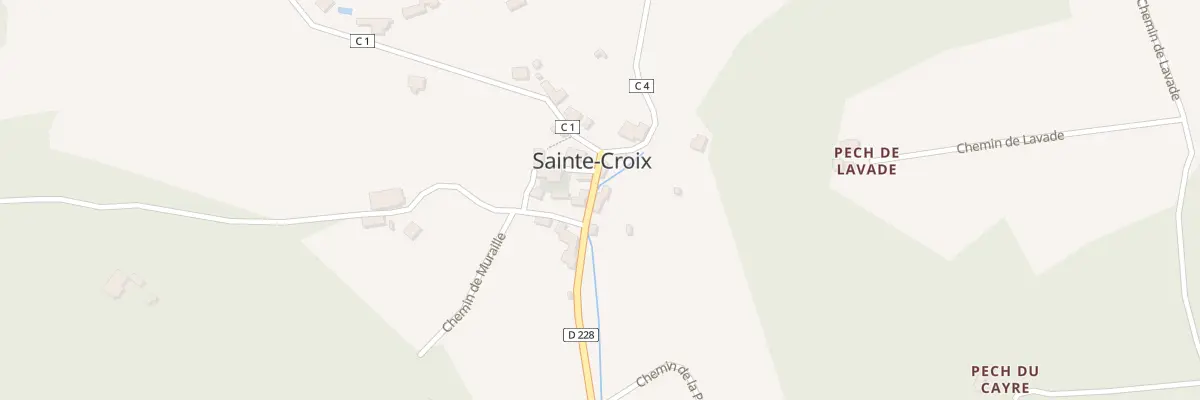 Plan du 2118 Rte de Sainte Croix à Montcuq-en-Quercy-Blanc