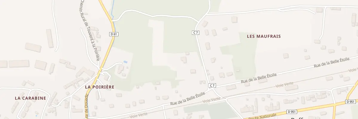 Plan du 31 Les Maufrais à Ruffec