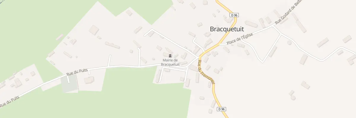 Plan du 34 Rue du Puits à Bracquetuit