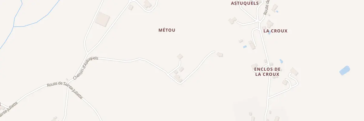 Plan du 5024 Metou à Sainte-Juliette