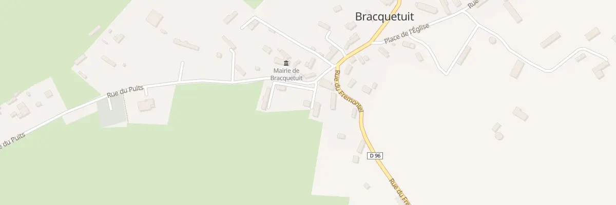 Plan du 97B Rue du Puits à Bracquetuit