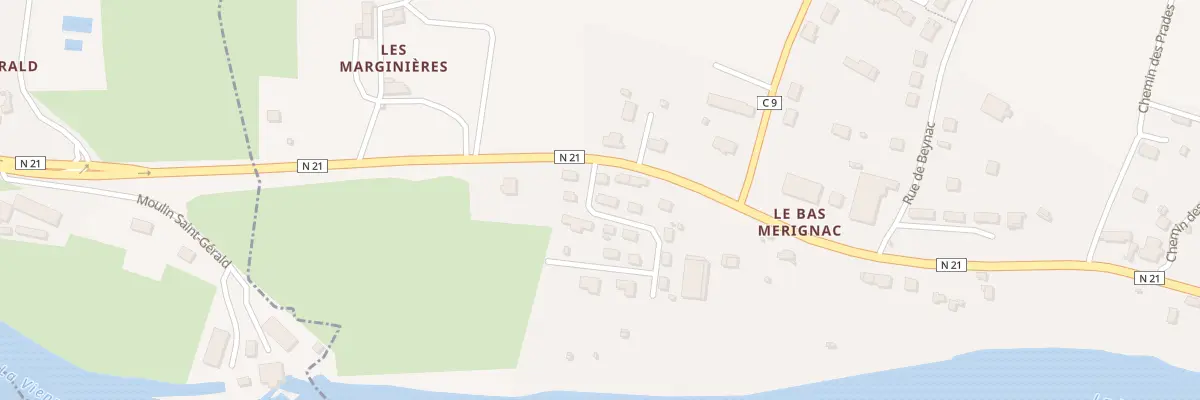 Plan du 51 All des Castors à Isle