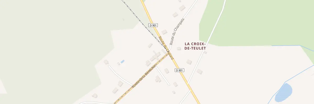 Plan du 565 Croix de Teulet à Jumilhac-le-Grand