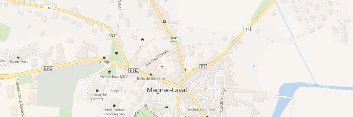 Plan du 15 Rue de Beaulieu à Magnac-Laval