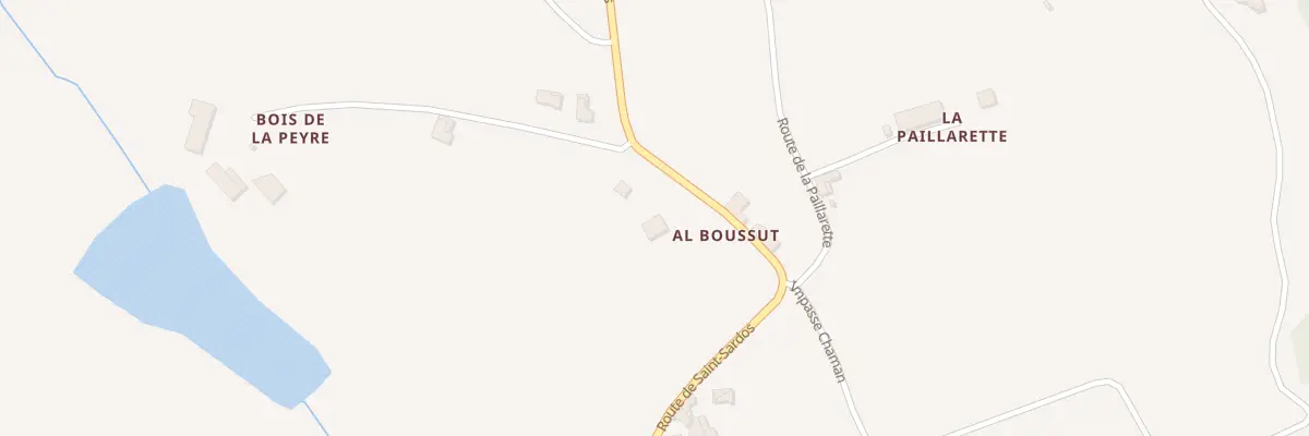 Plan du 5193 Al Boussut à Bourret
