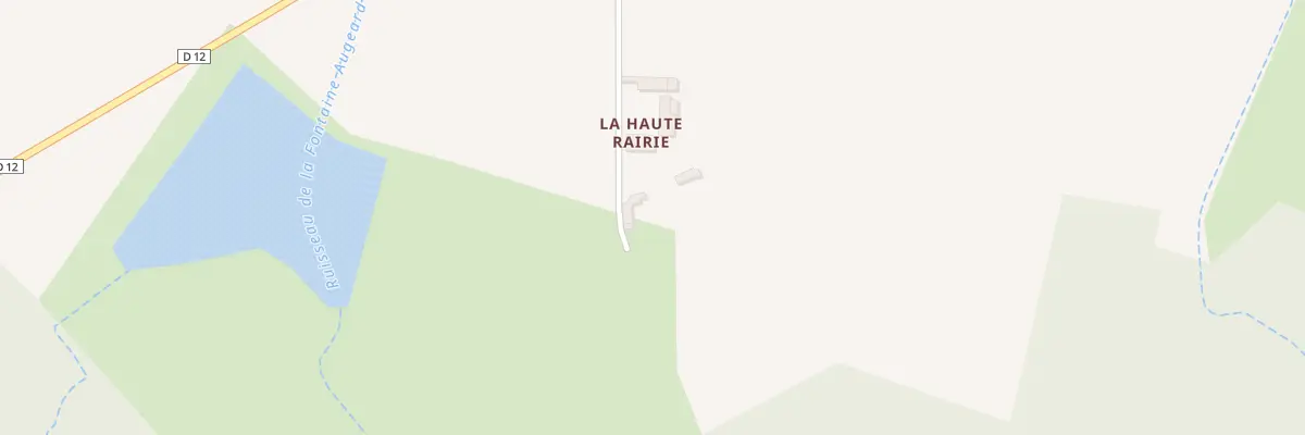 Plan du 125 La Haute Rairie à Loché-sur-Indrois
