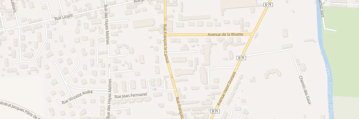 Plan du 26 Rue François le Camus à Louviers
