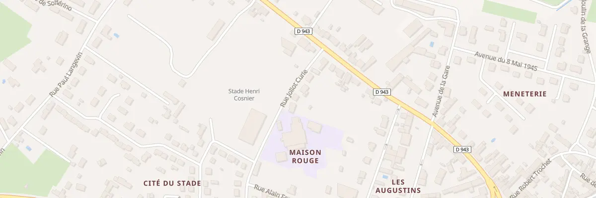 Plan du 8 Rue Joliot Curie à Châtillon-sur-Indre