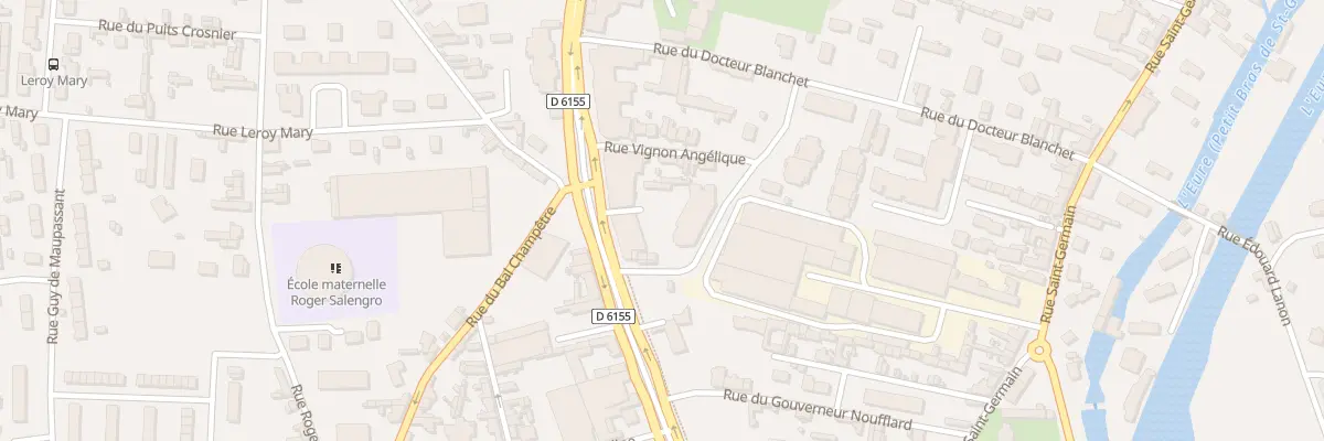 Plan du 46 Rue du Onze Novembre 1918 à Louviers