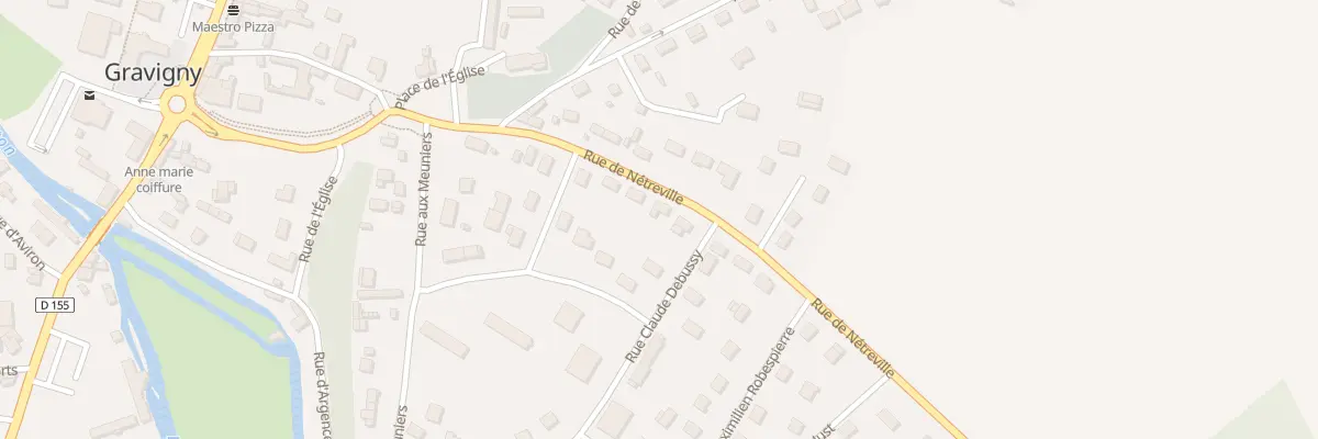 Plan du 14 Rue de Nétreville à Gravigny