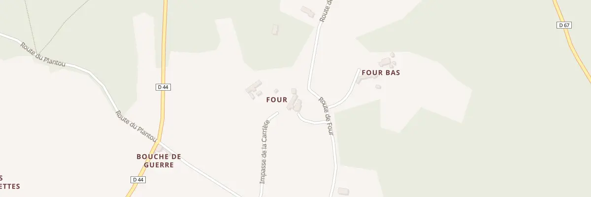 Plan du 5048 Bouche de Guerre à Pomarède