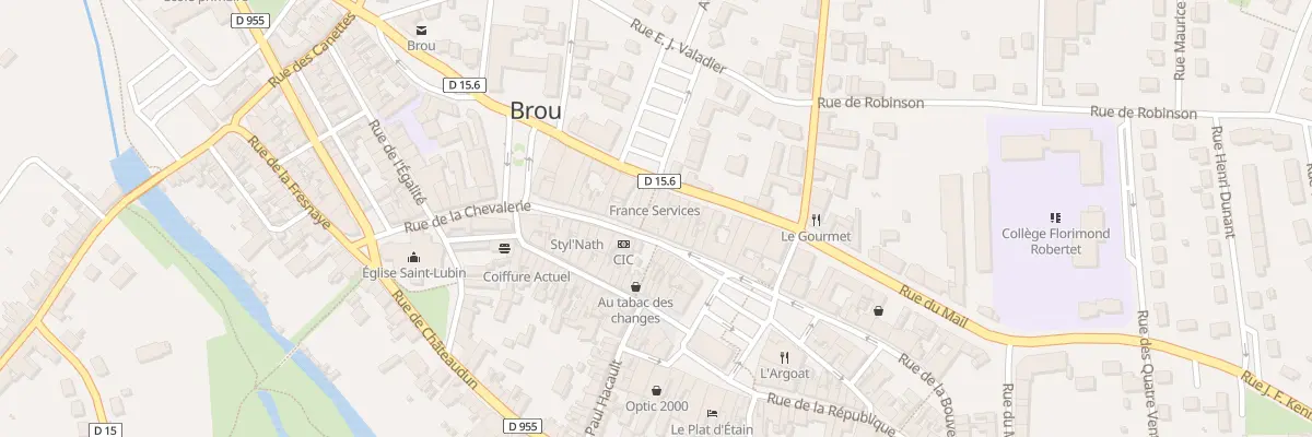 Plan du 18B Rue de la Chevalerie à Brou