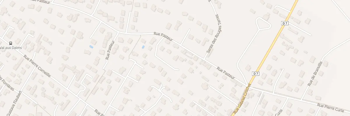 Plan du 281 Rue Pasteur à Franqueville-Saint-Pierre