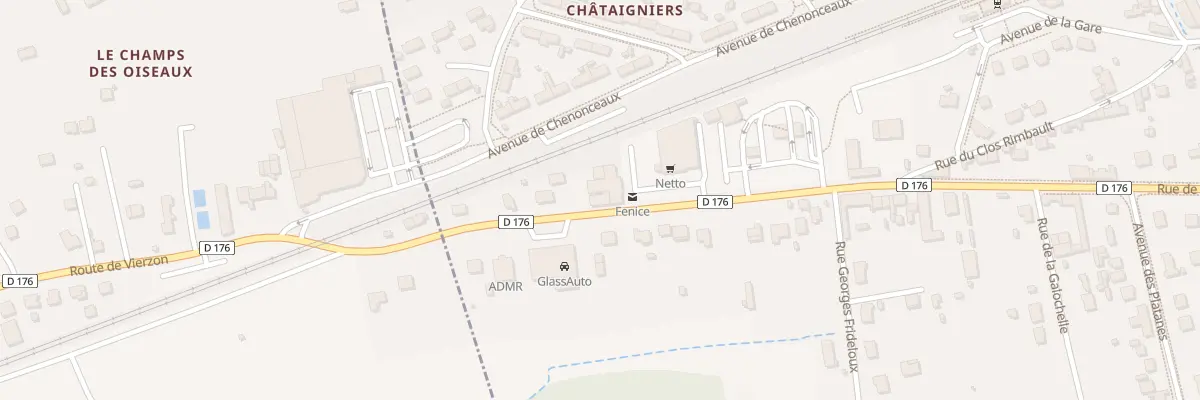Plan du 111 Rue de Tours à Montrichard Val de Cher