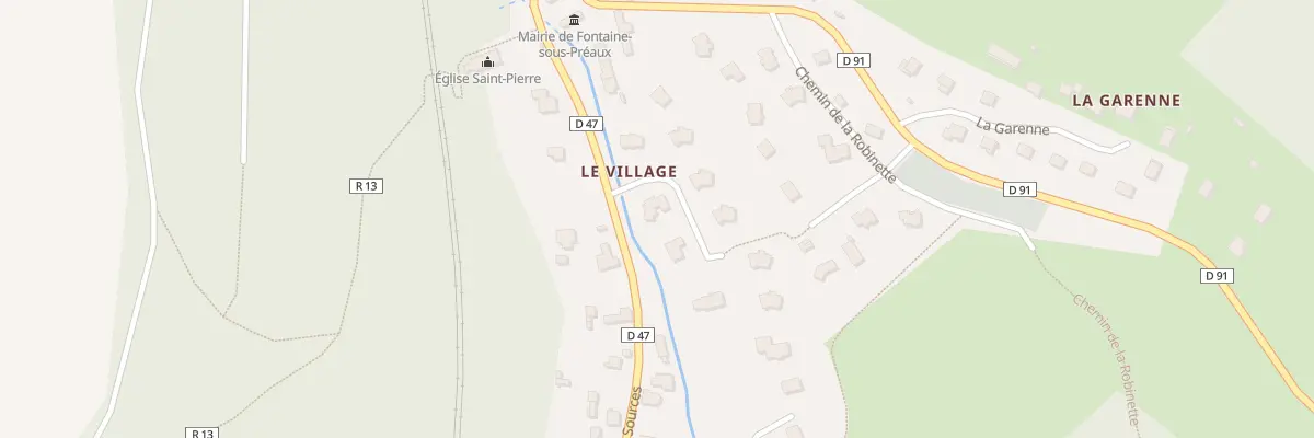 Plan du 90 Imp du Robec à Fontaine-sous-Préaux