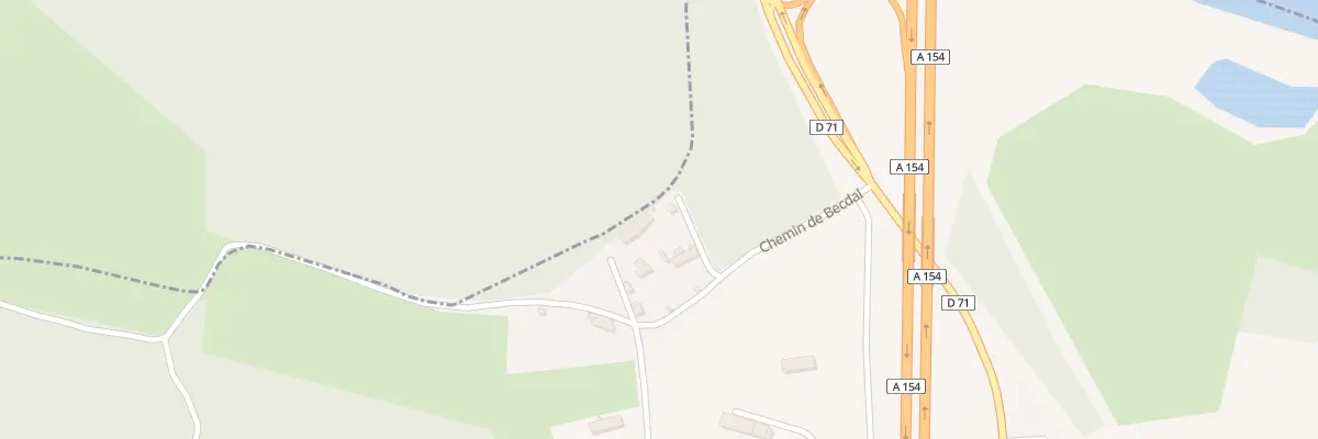 Plan du 3 Sen de Dessous Les Bois au Mesnil-Jourdain