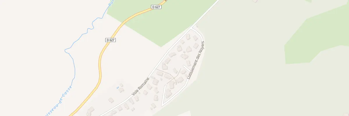 Plan du 570 Voie Romaine à Montjoie-en-Couserans