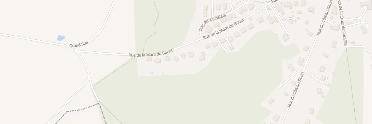 Plan du 425 Rue de la Mare du Bouet à Ymare