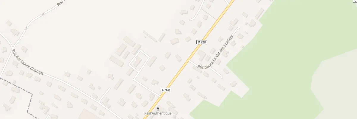 Plan du 627 Rte de Neufchâtel à Quincampoix