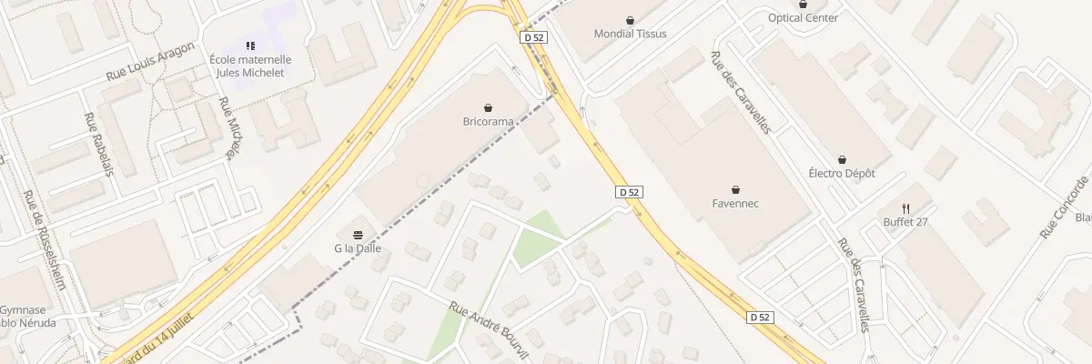 Plan du 2 Rte de St Andre Melleville à Guichainville