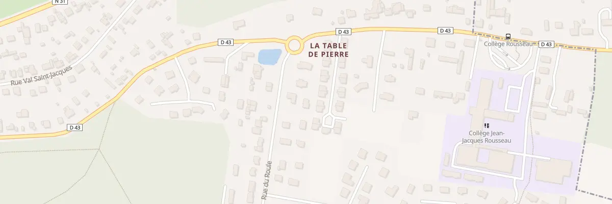 Plan du 7 Rue du Roule à Darnétal