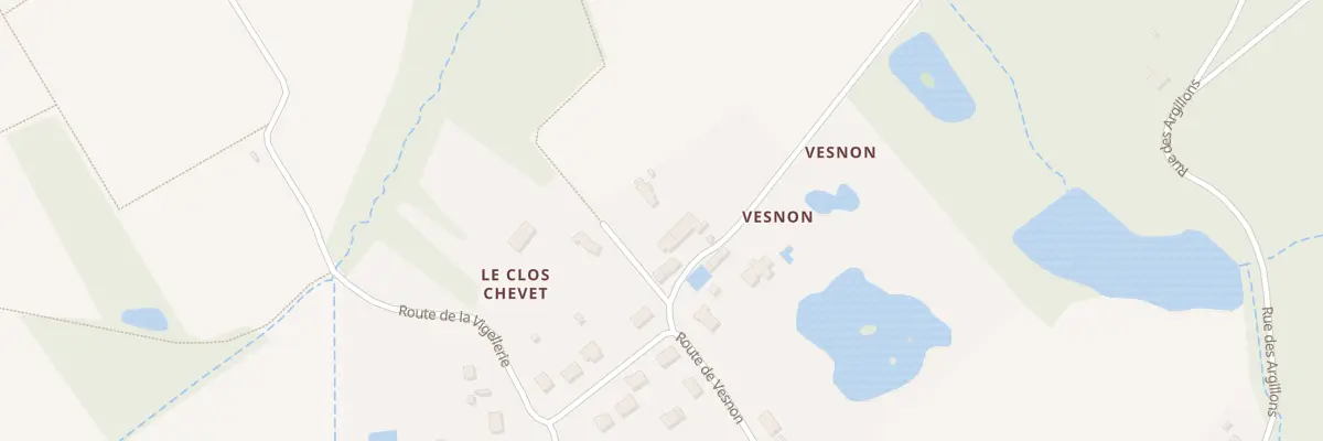 Plan du 346 Les Fonds de Vesnon à Chaumont-sur-Loire
