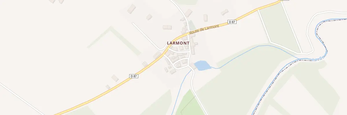 Plan du 91 Larmont au Castéra
