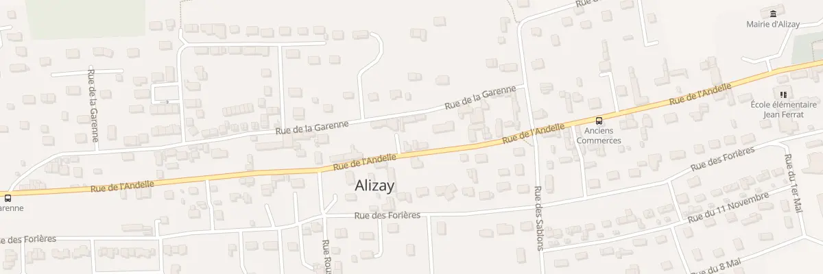 Plan du 61 Rue de l’Andelle à Alizay