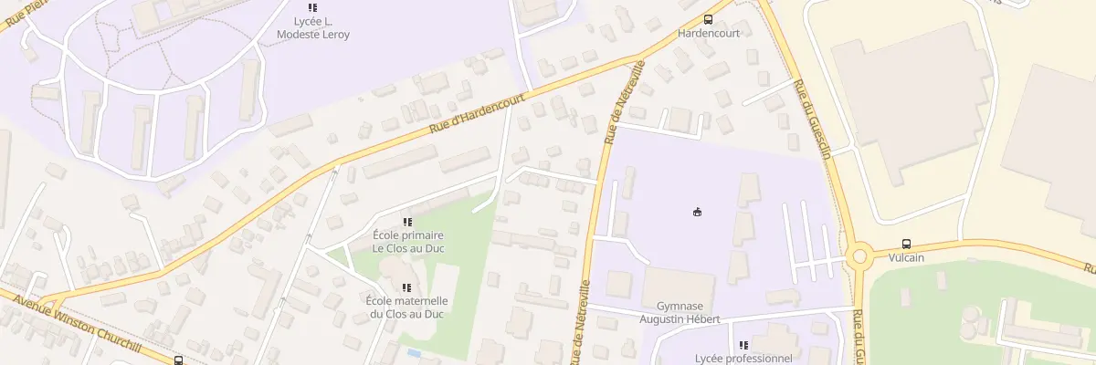 Plan du 37 Rue de Netreville à Évreux