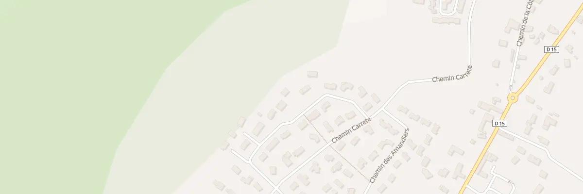 Plan du 21 Che de Bedet à Bérat