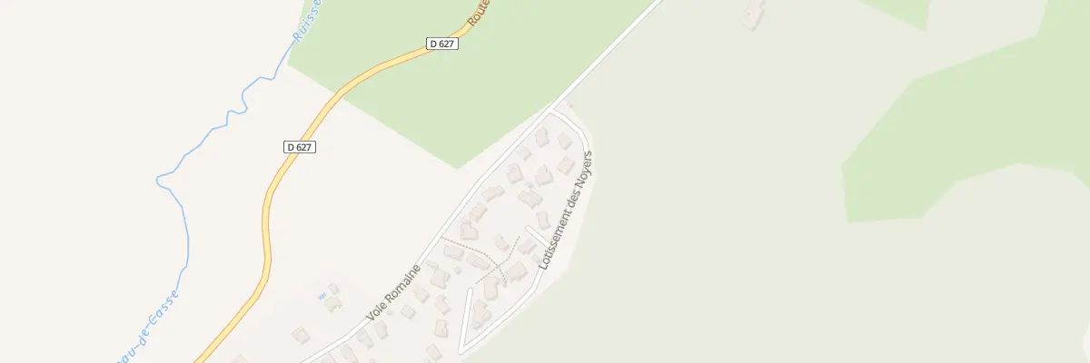 Plan du 100 Res des Pins à Montjoie-en-Couserans