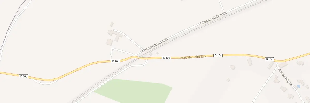 Plan du 54 Lacau à Salles-sur-Garonne