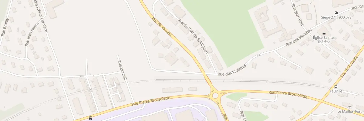Plan du 78 Rue de Vernon à Évreux